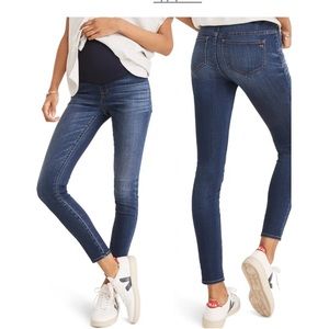 Madewell Maternity Over-the-belly Skinny Jeans